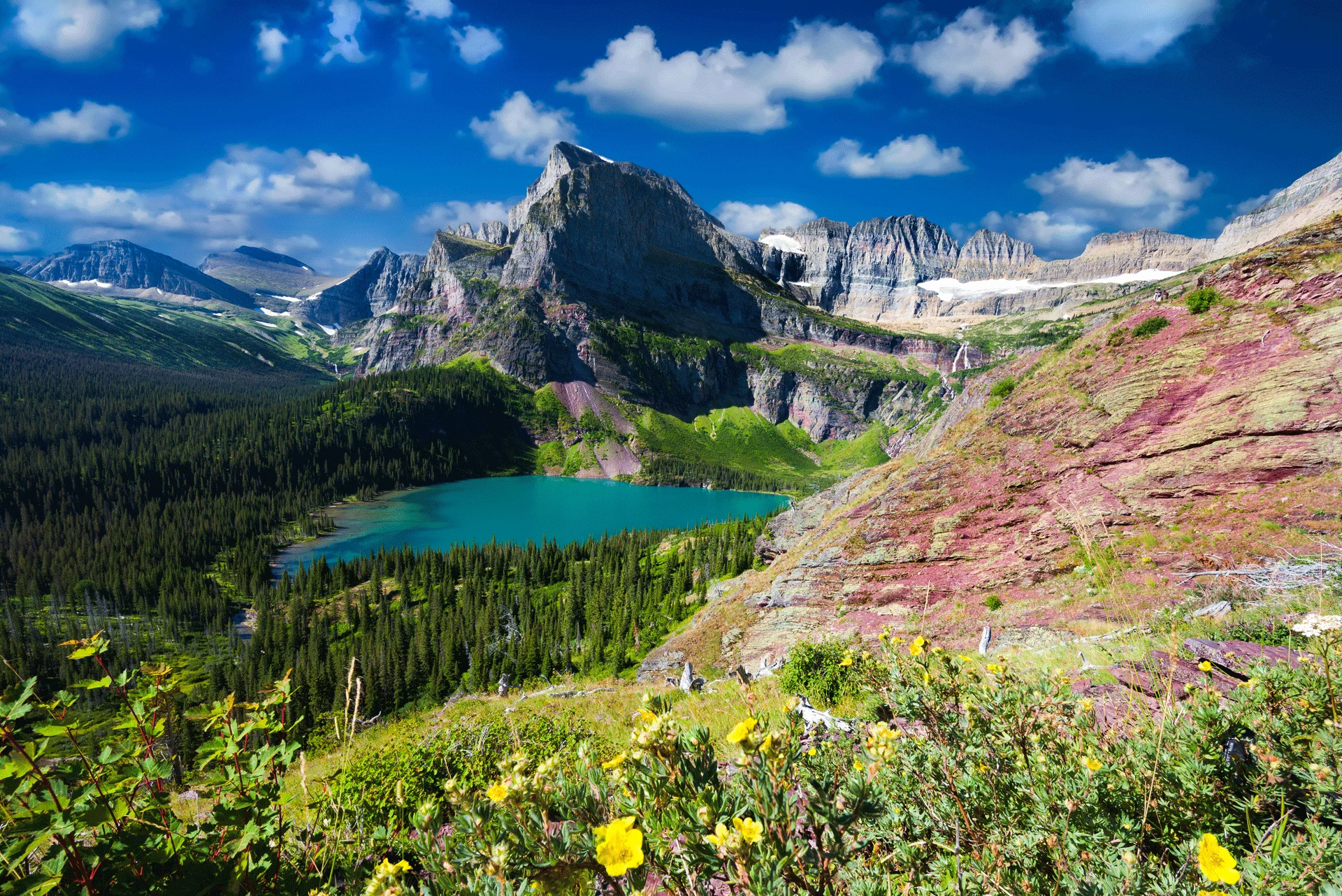 scenic view of big sky treatment's natural setting