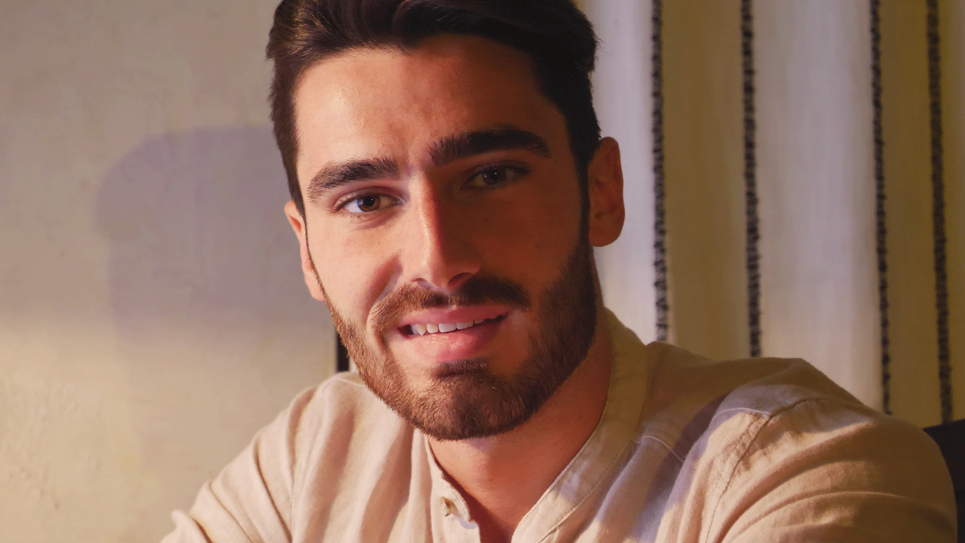 Relaxed Man Smiling, Evoking A Sense Of Calm For Anxiety Relief Techniques relaxed man smiling, evoking a sense of calm for anxiety relief techniques