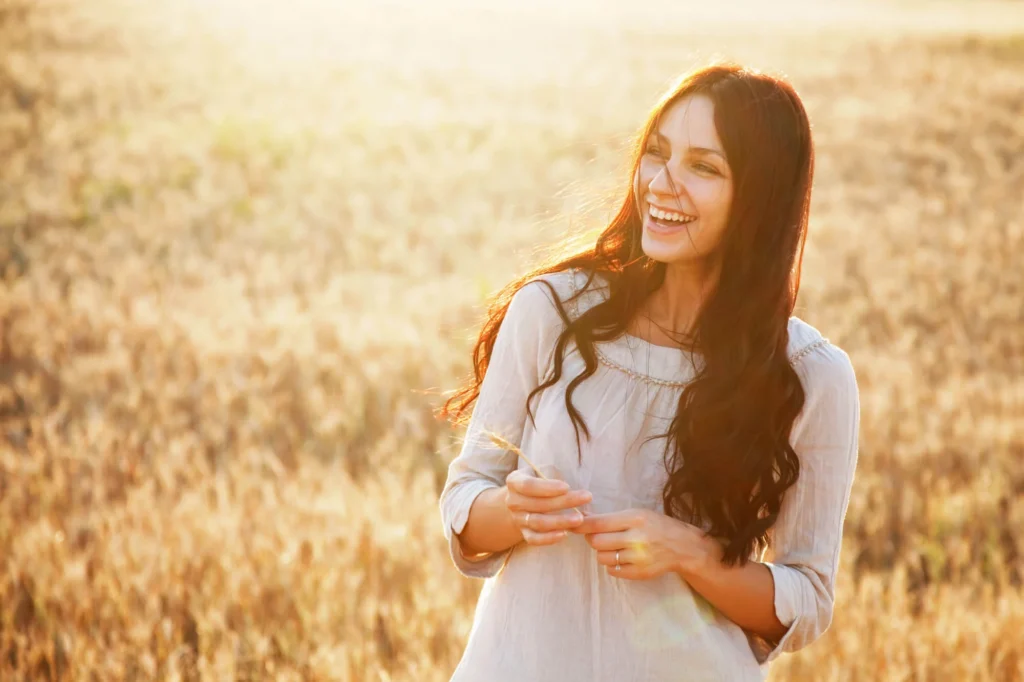 woman free from sexual addictive behaviors