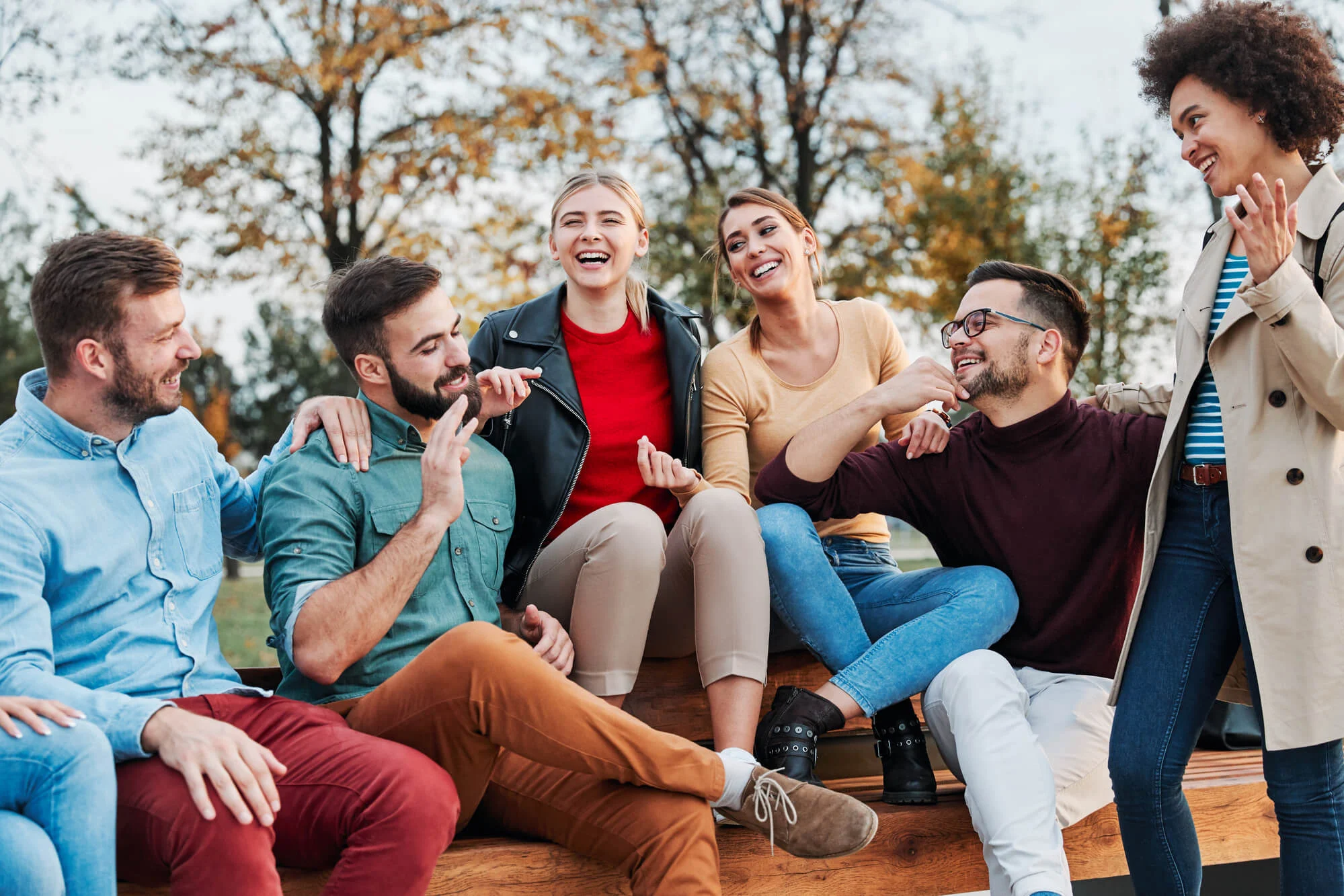 Mental Health Treatment In Kalispell, Mt 3 patients having fun after a group therapy session for mental health treatment.
